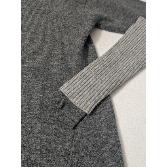 Athleta Nopa 100% Merino Wool Colorblock Hooded Sweater Size XS Tunic Oversized - Picture 5 of 10